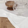 Solino Home White Tablecloth 126" L x 58" W Inch