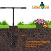 LONGRUN Hand Drill Auger Post Hole Digger, Manual Garden Hole