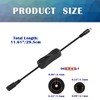 HayEastdor 4PCS LED Strip DC Inline On/Off Switch Cable 12V
