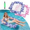 2Packed Water Hammock, Pool Inflatable Water Hammock, Air Mattress Pool