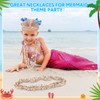Ecation Hawaii Shell Luau Leis Bulk Sea Shell Leis Natural