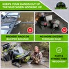 Custom Paracord ATV UTV Recovery Strap with Winch Hook and