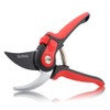 Sofela 8” Secateurs Pruning Scissors, Dual Adjustable Handle Opening Pruning