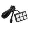 Pilot Automotive Bully Universal Push Butto 6 Gang LED Switch