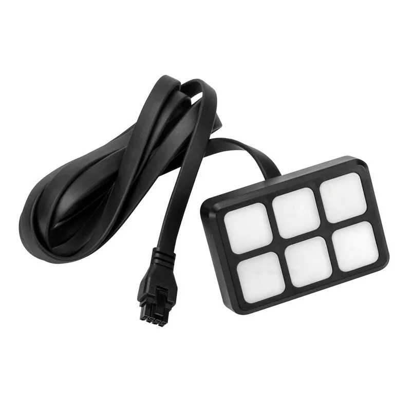 Pilot Automotive Bully Universal Push Butto 6 Gang LED Switch