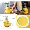 EatingBiting 450ml Split Yellow Cartoon Duck Ceramic Hand Soap Dispenser