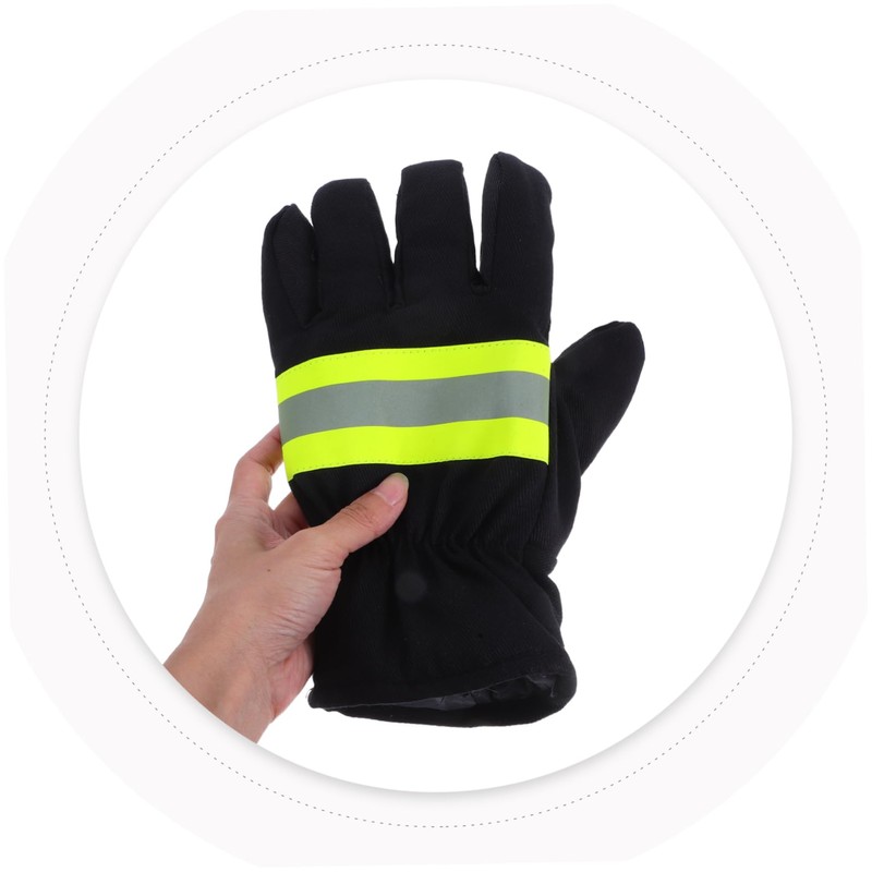 CIYODO 1 Pair Rescue Gloves For Firefighting: Flame-resistant Gloves In