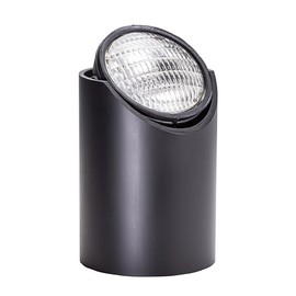 SPW Vista Professional Outdoor Lighting GW-5240-B-NL Well Light/Accent Landscape Lamp with ABS Housing & Black Finish (No PAR36 LED Bulb Included)