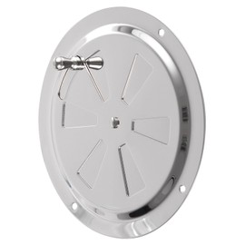 5 inch Marine Grade 316 Stainless Steel Switch Ventilation Sheet Plate Vents with Side Knob