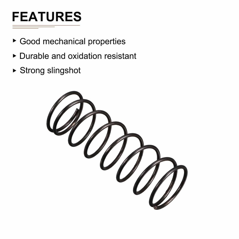 DTGN 1.2x16x50mm(DxODxL) Compression Spring - 10Pack - Good for Machinery