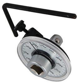 Dapetz ® 1/2" Drive Torque Angle Gauge Meter Wrench 0-360 Degrees Measuring Tool for Auto Car Repair Housing Car Garage With Holding rod Which Helps the gauge is in position during use