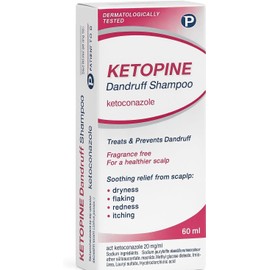Ketopine Anti-Dandruff Shampoo 60ML - Pack of 2