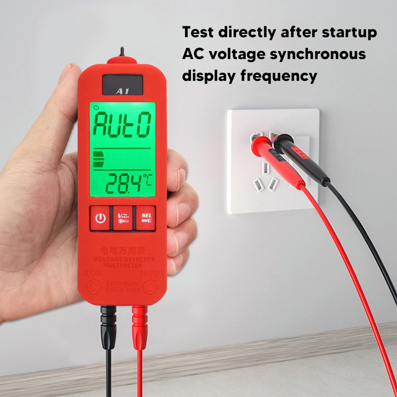 Fully Automatic Multimeter LCD Screen Digital Test Pen Neutral Live