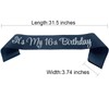 NAUXIUDSJS It's My 16th Birthday Sash, Birthday Sash for Women,