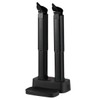 COSTWAY Electric Shoe Dryer, Double Free-Retractable Drying Tubes, ETL Certified, Suitable for Home, Hotel, Office (Black)