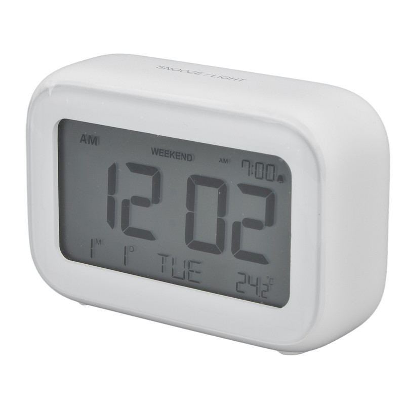 Mini Digital Alarm Clock with LCD Screen Snooze Function 12H