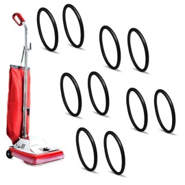 Vacuum Belt 10 Pack 30563B Round Vacuum Cleaner Belts Upright Vacuum Belt Compatible with Sanitaire Eureka Vacuum Cleaner, Style RD, SC679K C2094 Belt