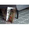 Premier Vertex Copper Plated Metal Storage Basket 31 x 31