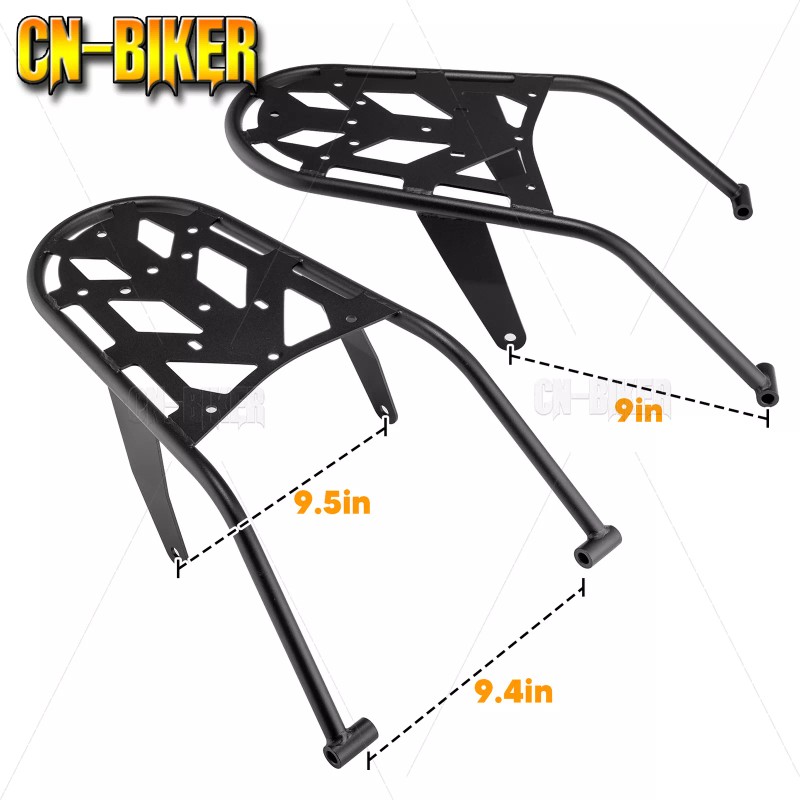 CB Steel Motorcycle Rear Luggage Rack For 1986-2007 Yamaha XT225