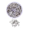 1900Pcs Wire Ferrule Non Insulated 0.52.5mm Connector Crimp Terminal 1422