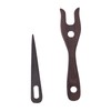 Deevoka 2X Knitting Fork and Eye Needle Kit Weaving Shuttle