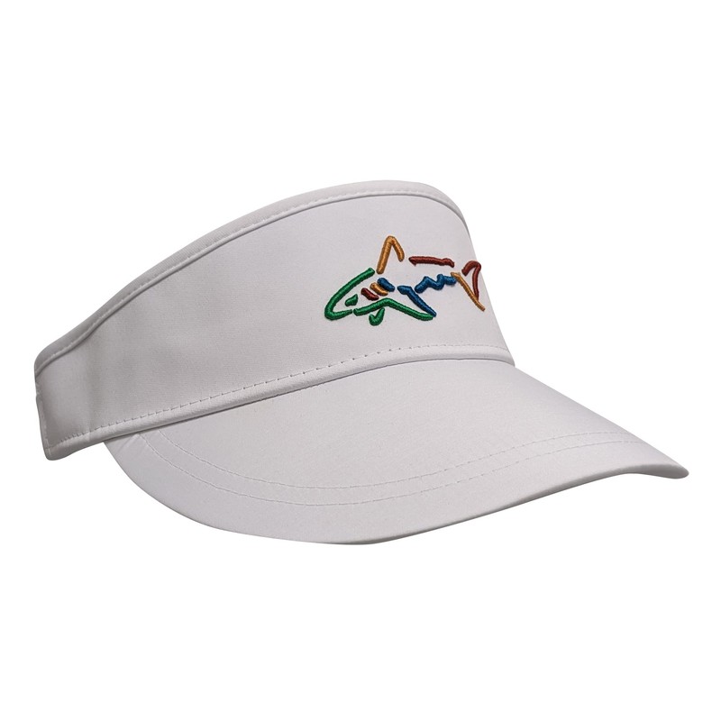 Greg Norman Men's Core Logo Tour Visor (as1, Alpha, one_Size,
