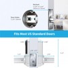 Signstek Keyless Entry,Digital Smartcode Door Lock for Front Door,Keypad Door