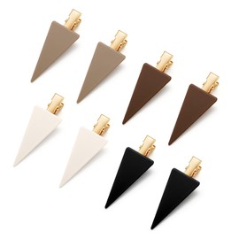 CWJCYTNSN 8 Pcs Creaseless Hair Clips for Women Cute Duckbill Clip Barrettes for Styling Makeup Metal Flat Hair Clip for Girls Non Slip Small Hair Clips for Thin Hair