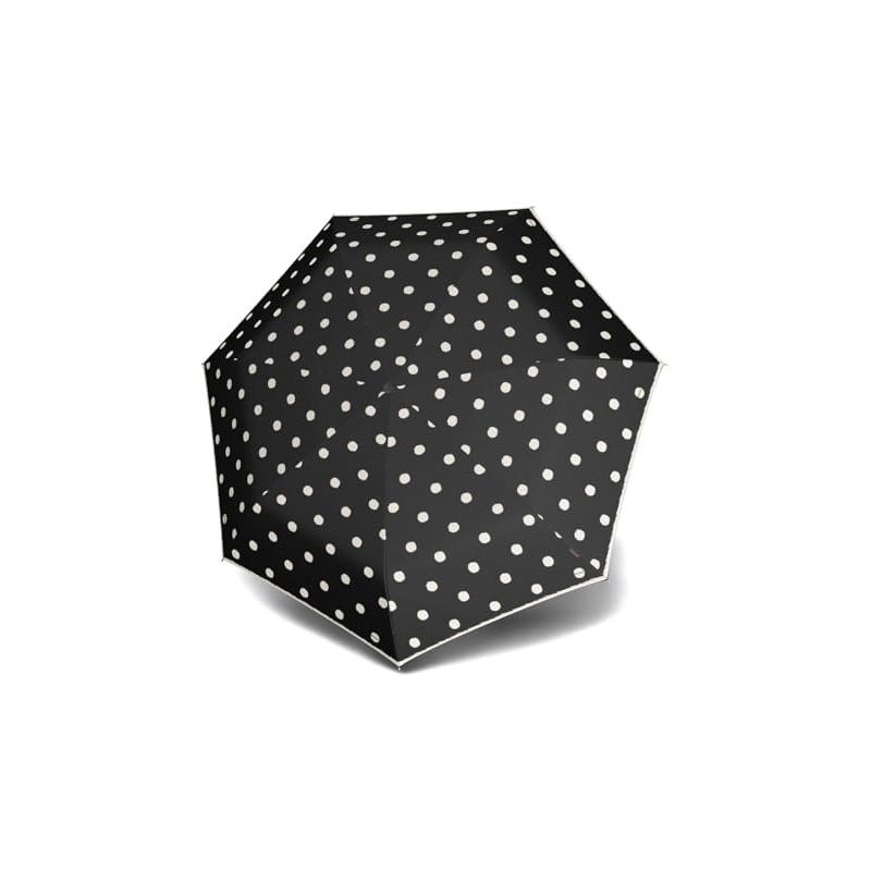 Knirps T.020 Pocket Umbrella 19.5 cm, Dot art black.