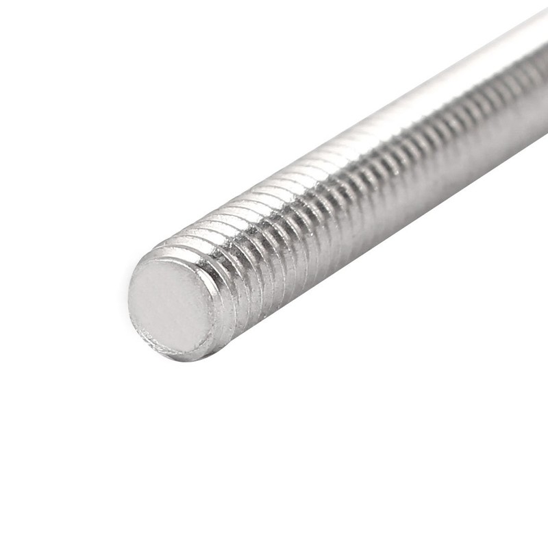 Sourcingmap M4 x 70mm 304 Stainless Steel Fully Threaded Rod