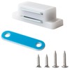 SDTWZW Cabinet Magnets Latch White Magnetic Door Catch for Cupboard