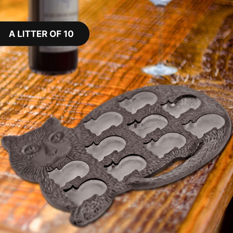 Fairly Odd Novelties Cat Shaped Ice Cube Tray - Purr-fect