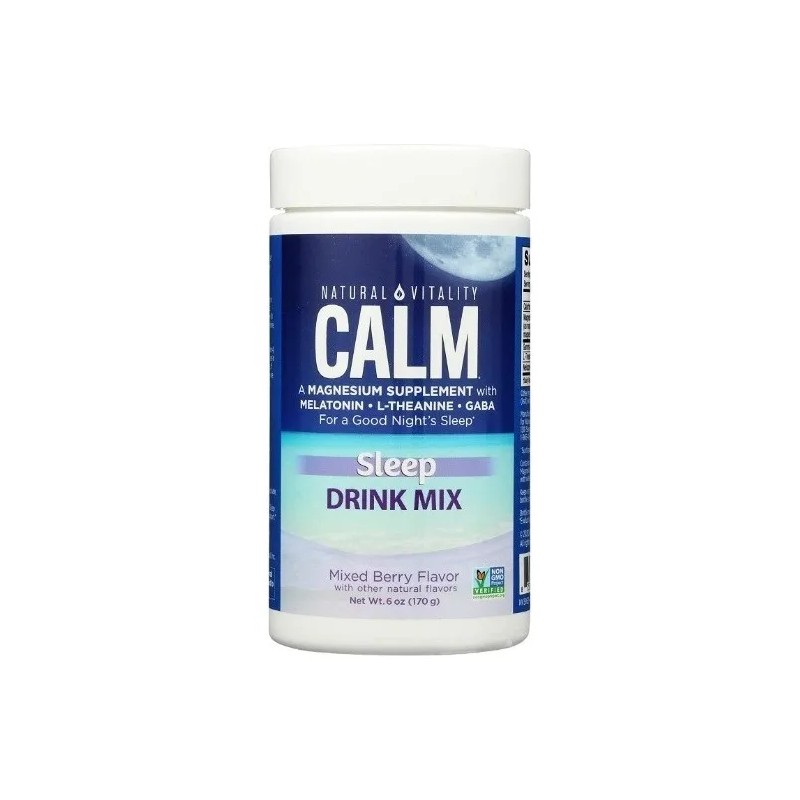 Calm Sleep Magnesio + Melatonina Natural Vitality | Sueño Profundo