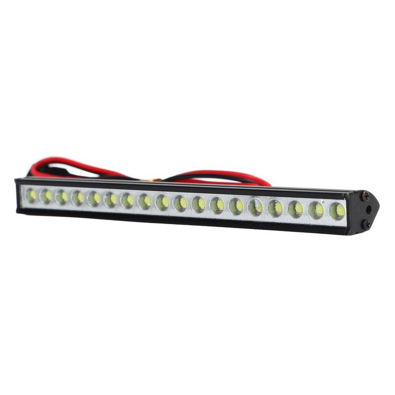 RC Car Roof Lamp 18 LEDs White Light Universal Aluminium