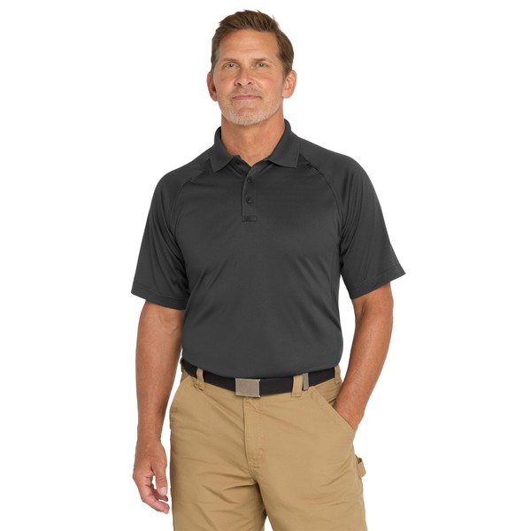 CornerStone Unisex Select Snag-Proof Tactical Polo, Charcoal, XX-Large