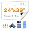 Babenoun Magnetic Dry Erase Board Contact Paper 24"x39" for Wall