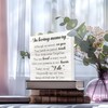 In Loving Memory Wedding Wooden Sign, Memorial Table Sign for