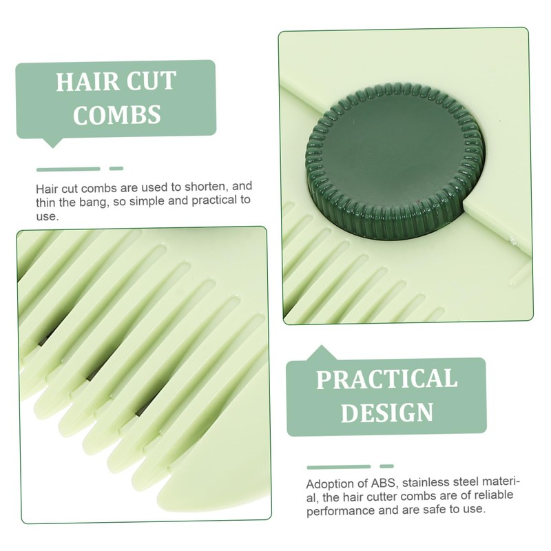 OHPHCALL Professional Anti-cut Comb Razor Comb for Hair Cutting Fringe