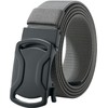 LionVII Belt, Men's, Extendable, Auto Lock, Nylon, Stretchable, No Holes,