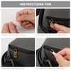 6pcs Zipper Pull Replacement, Detachable Zipper Pulls Zipper Replacement Zipper