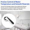 JTFH002 H79 Nickel Brushed Shower Handle Replacement Compatible with Delta
