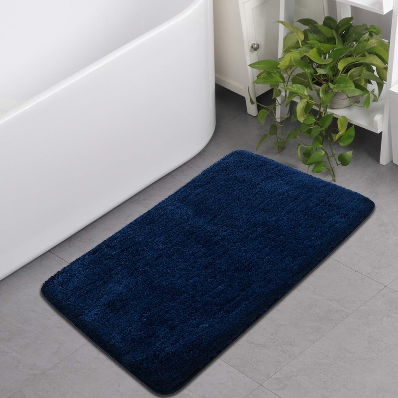 SFLXO 100cm x 60cm Non Slip Bath Mat Machine Washable