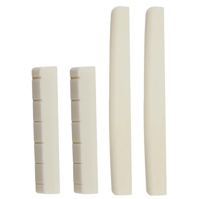 Sharplace Buffalo Bone Saddle Bridge Nut Bridge Set for Classic