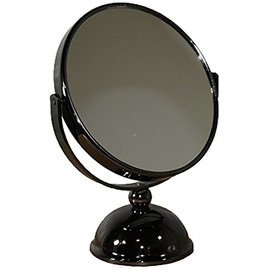 Ore International Ore International 8.5" Black Chrome X3 Magnify Mirror, 1 Lb