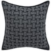 VOGOL Modern Tactile Geometric Pattern Throw Pillowcase, Brick Pattern Square