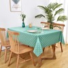 WenYa Polka Dot Tablecloth Wipe Clean Table Cloth Wipeable PVC