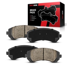 Torchbeam Front Disc Ceramic Brake Pads Kit Fits2002-2007 Buick Rendezvous, 2002-2004 Pontiac Montana 3.4L, 2001-2005 Pontiac Aztek, 2002-2004 Silhouette 3.4L, Automotive Replacement Brake Pads,D844