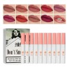 10pcs Labiales Lana Del Rey Juego De Lápiz Labial Mate