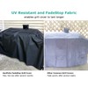 SunPatio Outdoor Heavy Duty Waterproof Grill Cover Compatible for Smoke