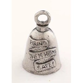 Support Our Troops Guardian Bell W/ RED BAG fits harley motorcycle ride bell